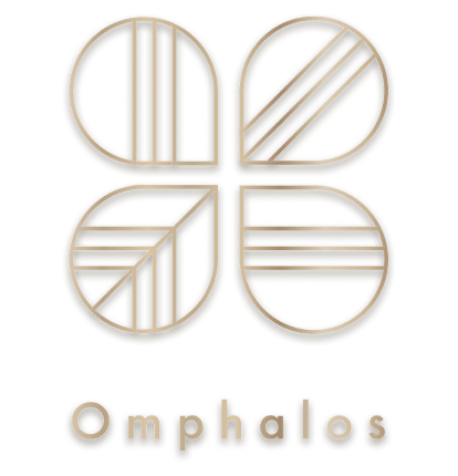Omphalos logo gold